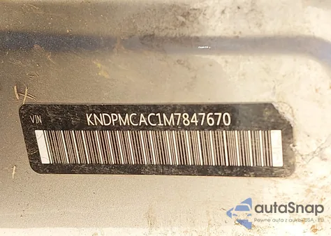 2021 Kia Sportage Lx from USA, damaged, VIN KNDPMCAC1M7847670